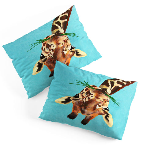 Coco de Paris Giraffe upside down Pillow Shams