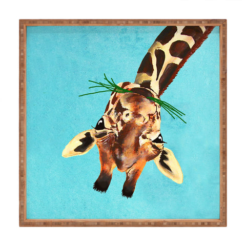 Coco de Paris Giraffe upside down Square Tray