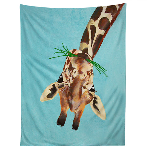 Coco de Paris Giraffe upside down Tapestry
