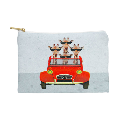 Coco de Paris Giraffes on holiday Pouch