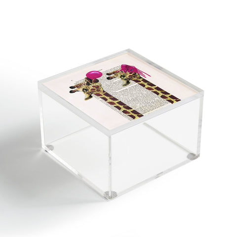 Coco de Paris Giraffes With Bubblegum Acrylic Box