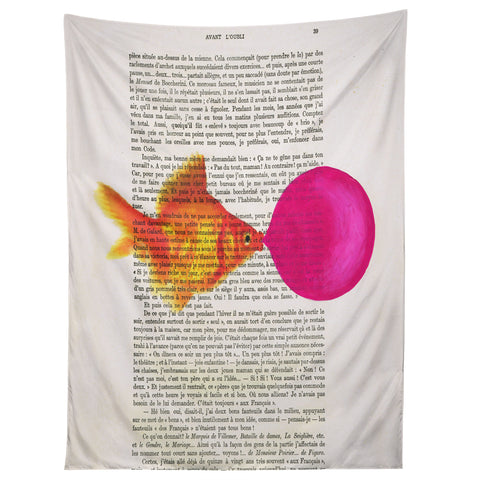 Coco de Paris Goldfish With Bubblegum Tapestry