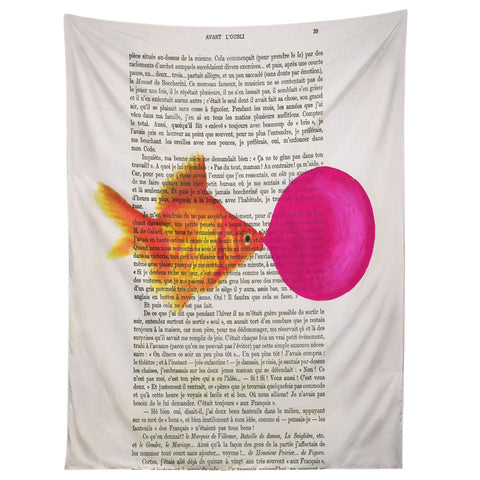 Coco de Paris Goldfish With Bubblegum Tapestry