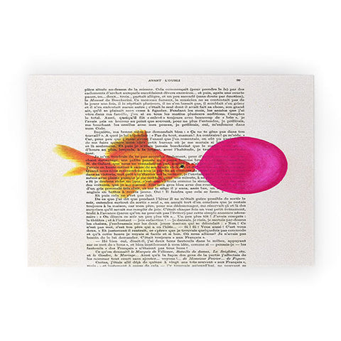 Coco de Paris Goldfish With Bubblegum Welcome Mat