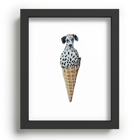 Coco de Paris Icecream Dalmatian Recessed Framing Rectangle