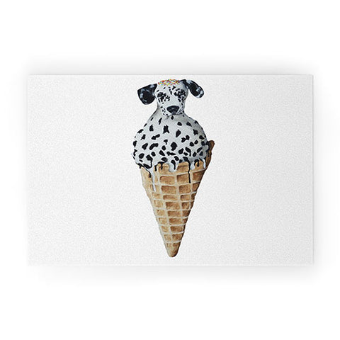 Coco de Paris Icecream Dalmatian Welcome Mat