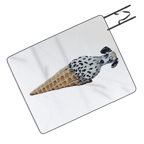 Coco de Paris Icecream Dalmatian Picnic Blanket