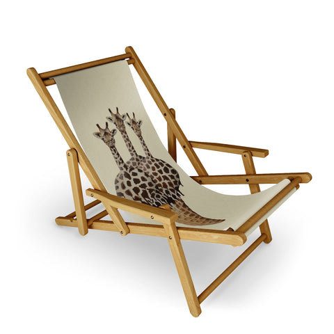 Coco de Paris Icecream giraffes Sling Chair