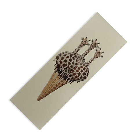 Coco de Paris Icecream giraffes Yoga Mat