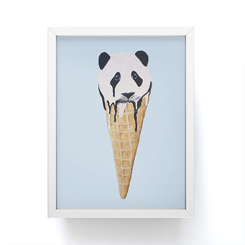 Coco de Paris Icecream panda Framed Mini Art Print