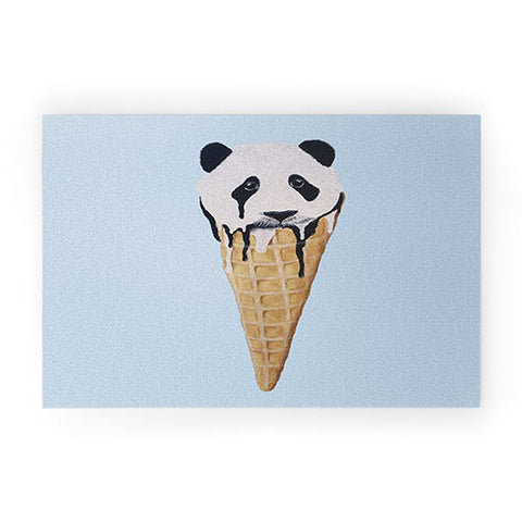 Coco de Paris Icecream panda Welcome Mat