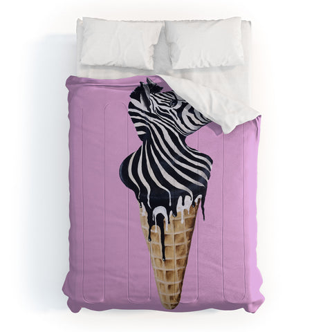 Coco de Paris Icecream zebra Comforter