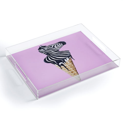 Coco de Paris Icecream zebra Acrylic Tray