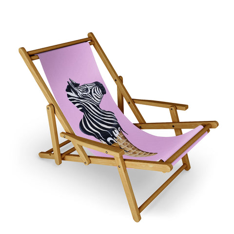 Coco de Paris Icecream zebra Sling Chair