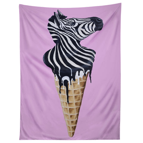 Coco de Paris Icecream zebra Tapestry