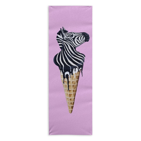 Coco de Paris Icecream zebra Yoga Towel