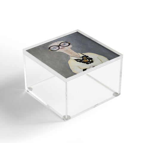 Coco de Paris Iris Apfel Ostrich Acrylic Box