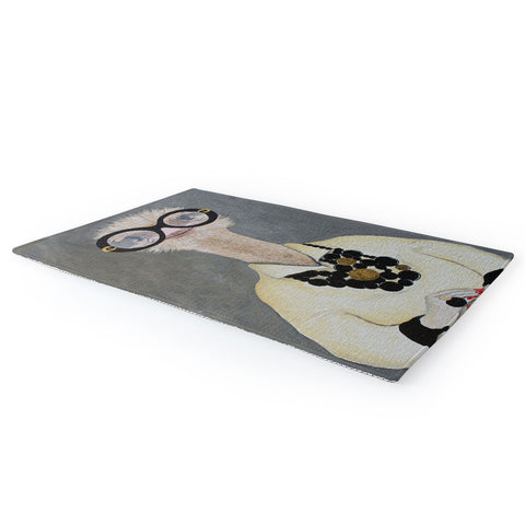 Coco de Paris Iris Apfel Ostrich Area Rug