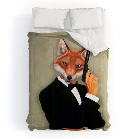 Coco de Paris James Bond Fox Comforter