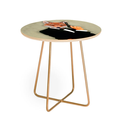 Coco de Paris James Bond Fox Round Side Table