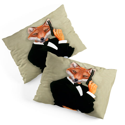 Coco de Paris James Bond Fox Pillow Shams