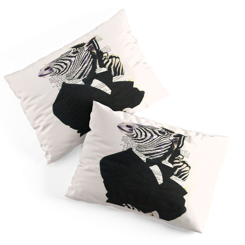 Coco de Paris James Bond Zebra Pillow Shams