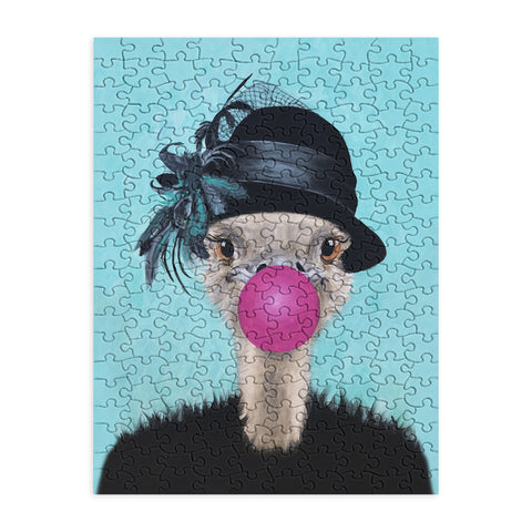 Coco de Paris Ostrich with bubblegum Puzzle