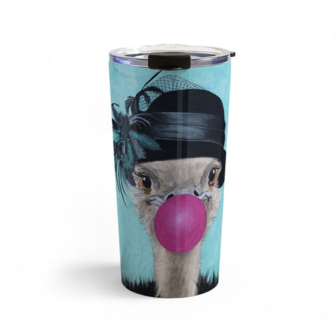 Coco de Paris Ostrich with bubblegum Travel Mug