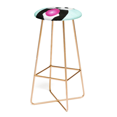 Coco de Paris Panda blowing bubblegum Bar Stool