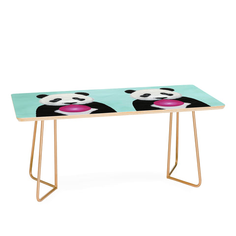 Coco de Paris Panda blowing bubblegum Coffee Table