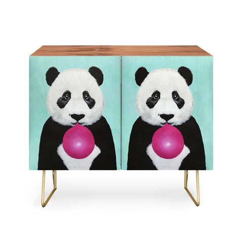 Coco de Paris Panda blowing bubblegum Credenza
