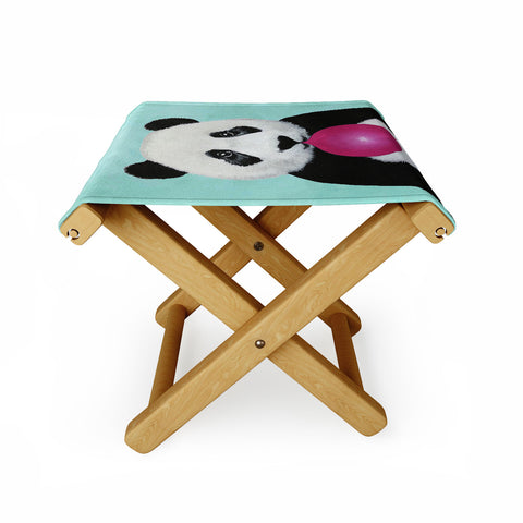 Coco de Paris Panda blowing bubblegum Folding Stool