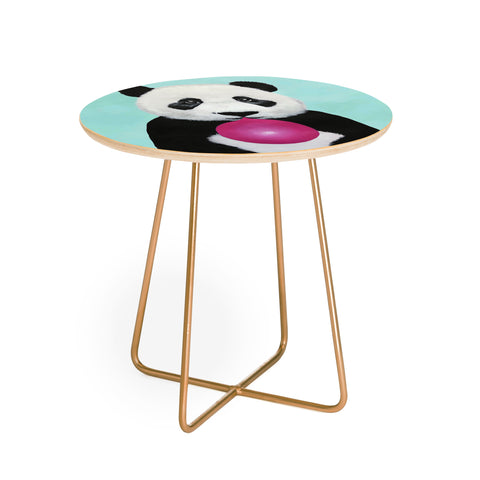 Coco de Paris Panda blowing bubblegum Round Side Table