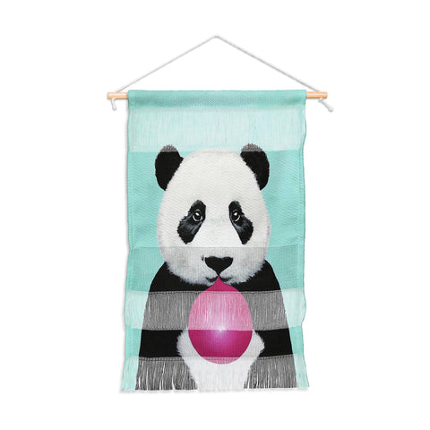 Coco de Paris Panda blowing bubblegum Wall Hanging Portrait