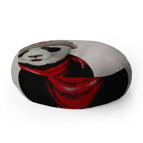 Coco de Paris Panda Pilot Floor Pillow Round