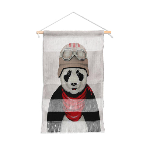 Coco de Paris Panda Pilot Wall Hanging Portrait