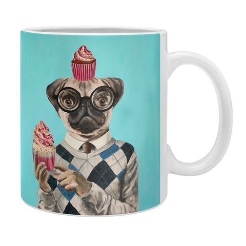 Coco de Paris Pug with cupcakes Coffee Mug