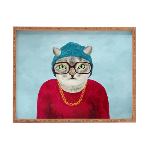 Coco de Paris Rapper Cat Rectangular Tray