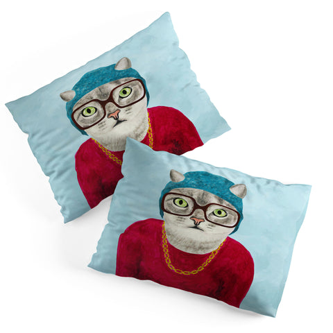 Coco de Paris Rapper Cat Pillow Shams