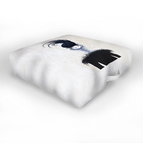 Coco de Paris Retro Ostrich Outdoor Floor Cushion