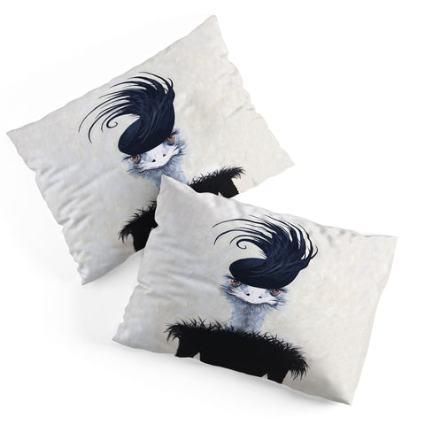 Coco de Paris Retro Ostrich Pillow Shams
