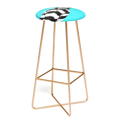Coco de Paris Stripy Zebra Bar Stool