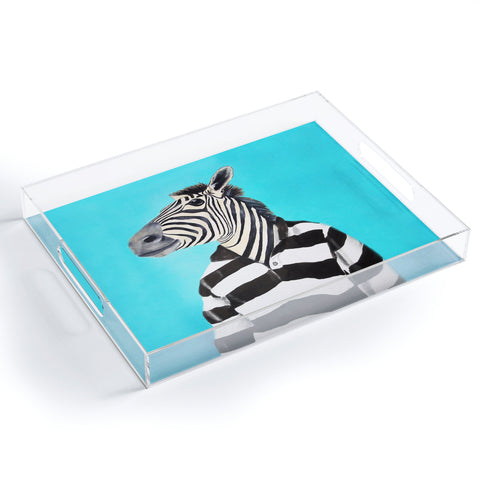 Coco de Paris Stripy Zebra Acrylic Tray