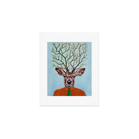 Coco de Paris Tree Deer Art Print