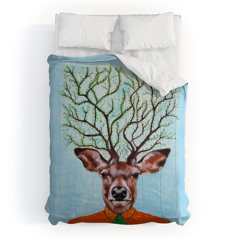 Coco de Paris Tree Deer Comforter