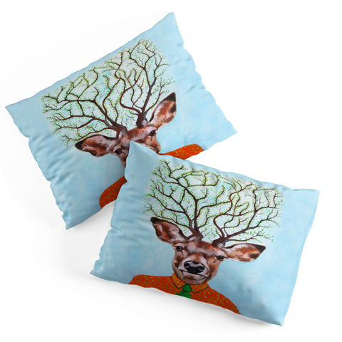 Coco de Paris Tree Deer Pillow Shams