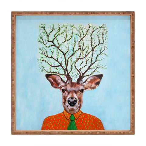 Coco de Paris Tree Deer Square Tray