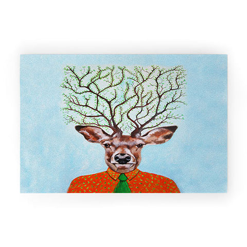 Coco de Paris Tree Deer Welcome Mat
