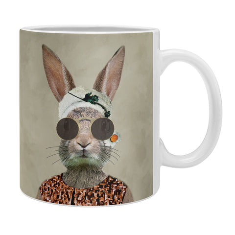 Coco de Paris Vintage Lady Rabbit Coffee Mug