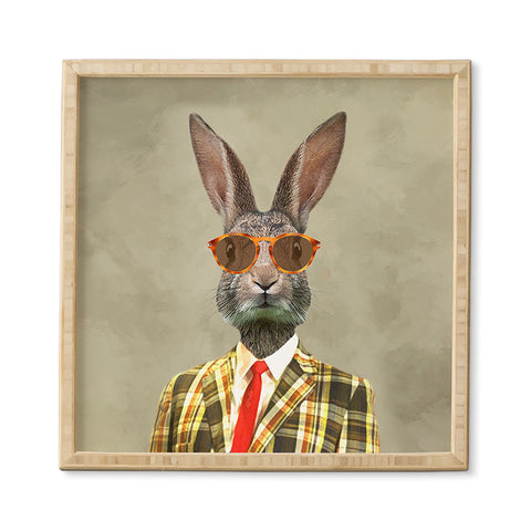 Coco de Paris Vintage Mister Rabbit Framed Wall Art